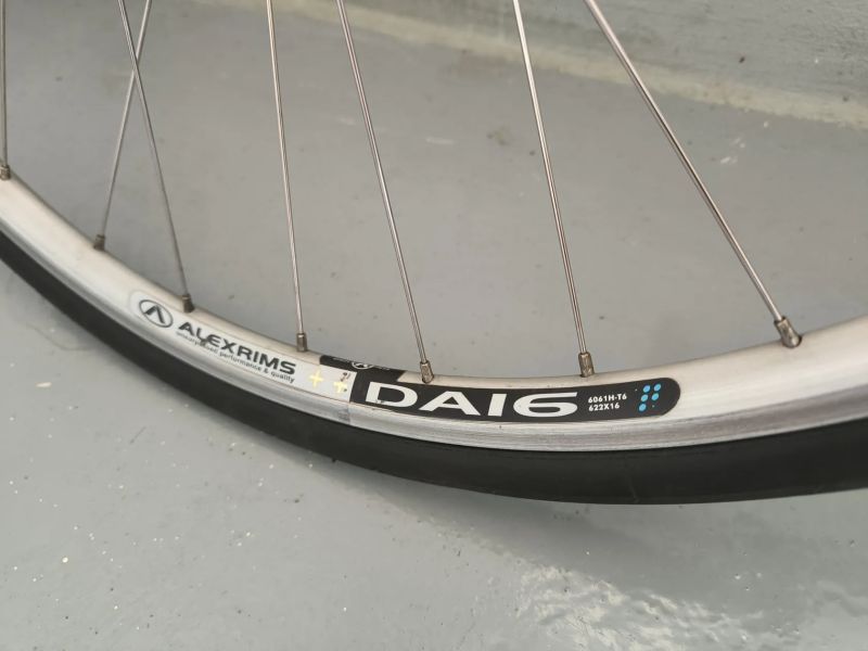 Silniční kola Alex DA16, Shimano