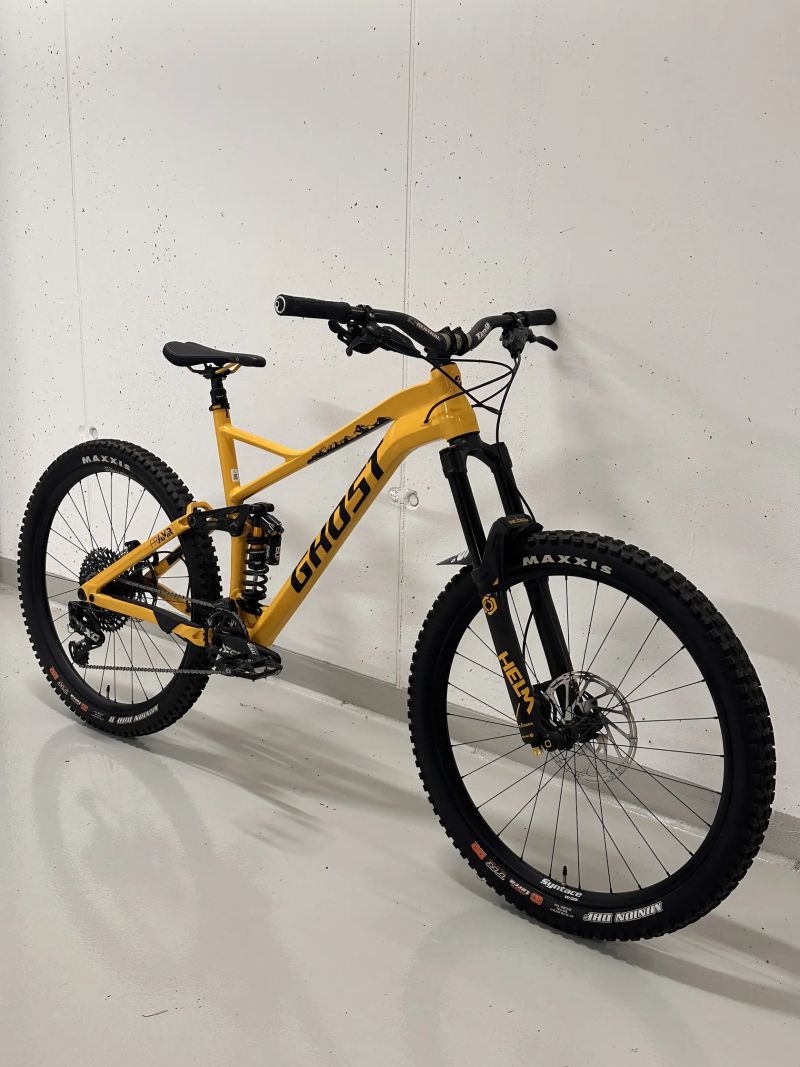 Zánovní GHOST FRAMR - Cane Creek, X01, Carbon