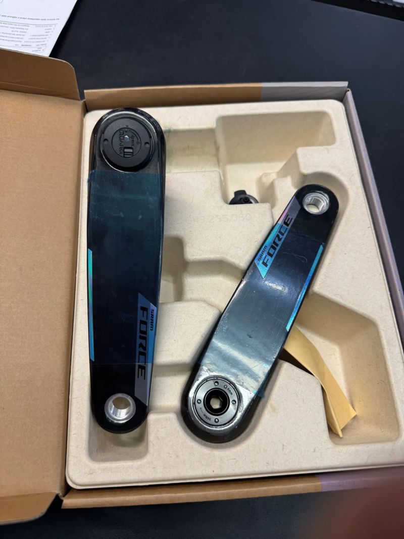SRAM Force AXS D2 DUB 170 mm kliky + Quarq DUB-PWR wattmetr – nové, nepoužité