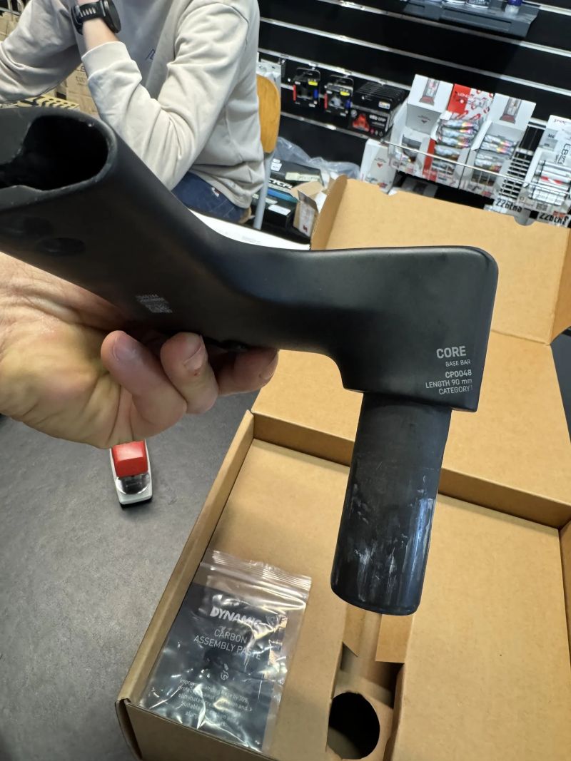 Canyon CP0048 PACE T-Bar 90 mm / CORE Base Bar / Aeroad Ultimate Endurace / nový take-off