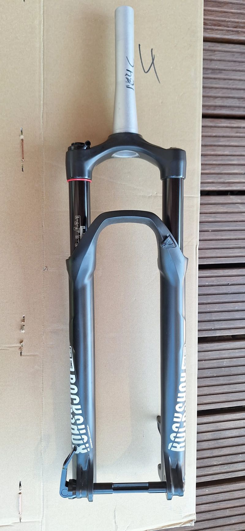 RockShox Reba RL, 110mm zdvih, 15mm x 110mm + ND