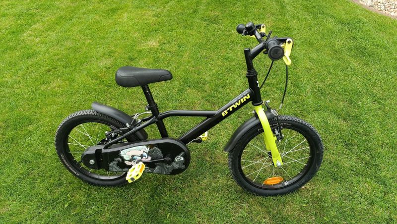 Btwin Dětské kolo 16” 500 dark hero