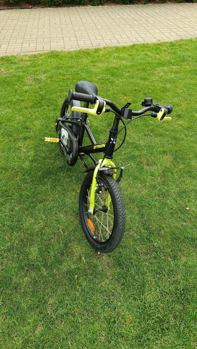 Btwin Dětské kolo 16” 500 dark hero