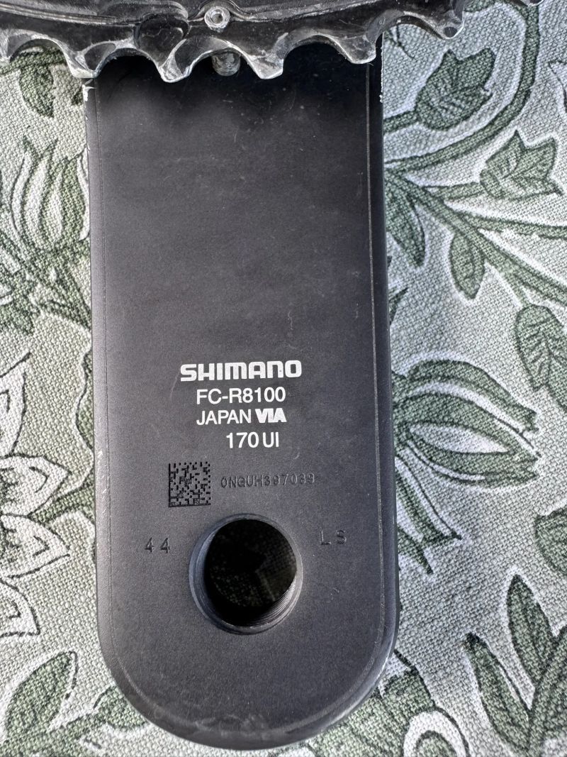 Shimano Ultegra 12s R8100 kliky 170mm s převodníky 52-36
