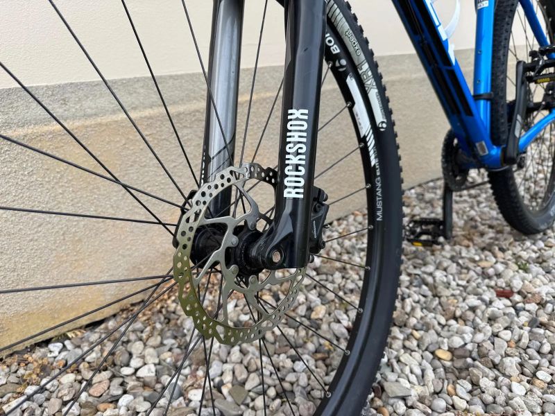Trek Superfly. Koupil jsem ho, abych závodil. Závodil jsem dvakrát.