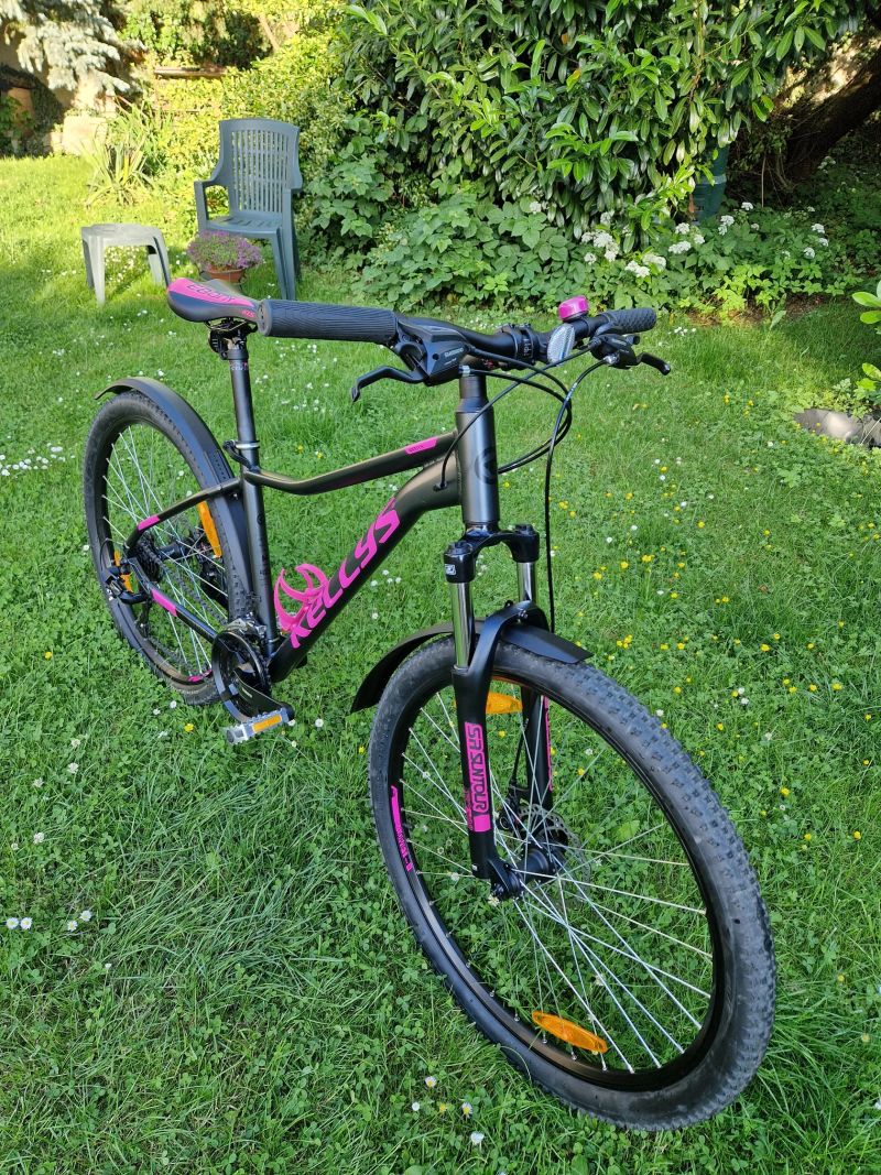 Dámské/ dívčí horské kolo KELLYS Vanity 30 Grey 27,5" - vel. M