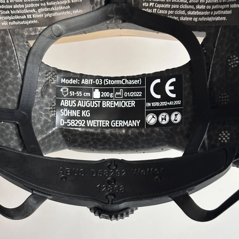 Cyklistická helma ABUS StormChaser beige black vel. S