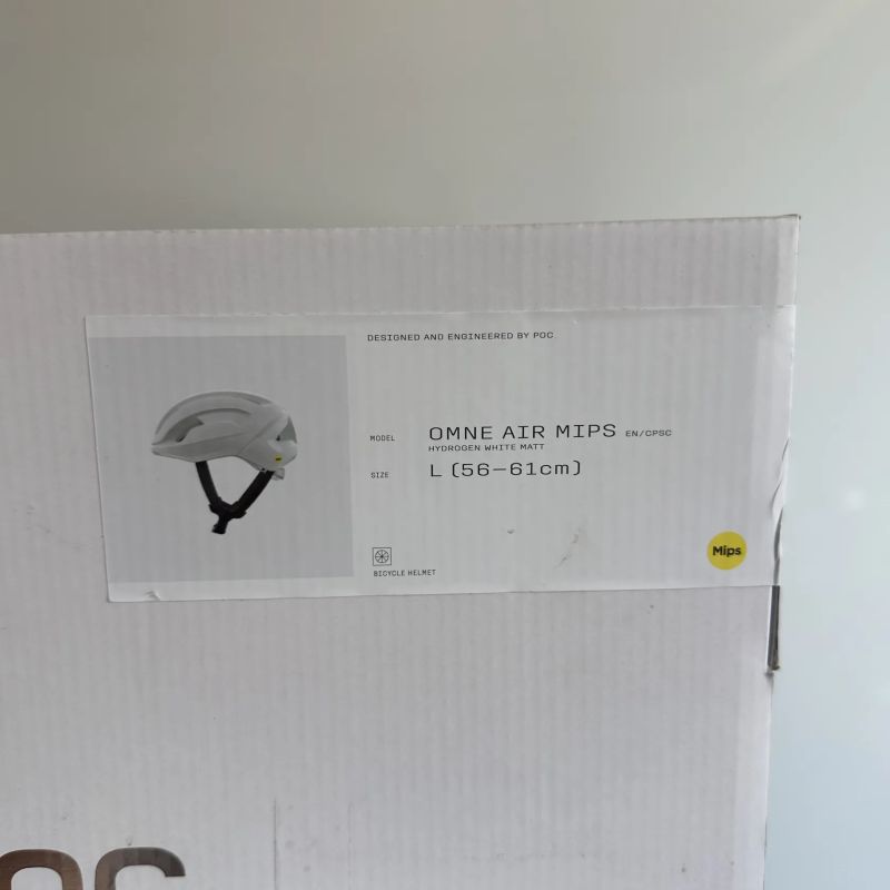 Cyklistická přilba POC Omne Air Mips Hydrogen White Matt vel. L