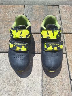 Prodám Dětské tretry NORTHWAVE Origin Junior Black/Yellow Fluo - 33