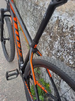 NOVÝ karbonový rám Scott Scalle 900 SL pro pevnou osu 12x142mm nebo rychloupínák / vel. S a M / 29er
