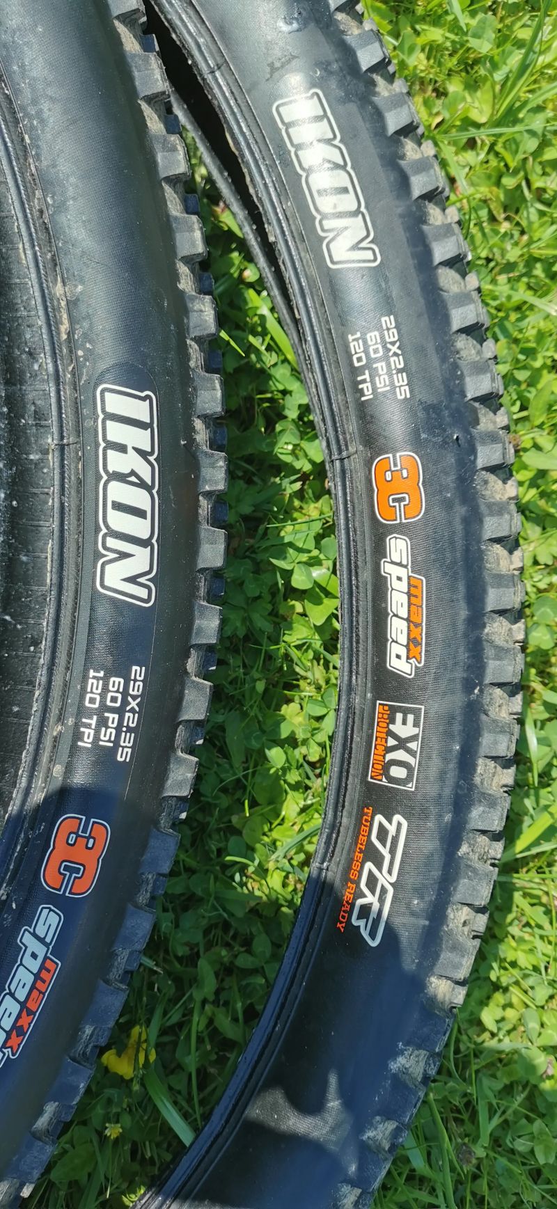 Pláště MTB Maxxis Ikon MaxxSpeed Exo, tubeless ready, kevlar 120 TPI