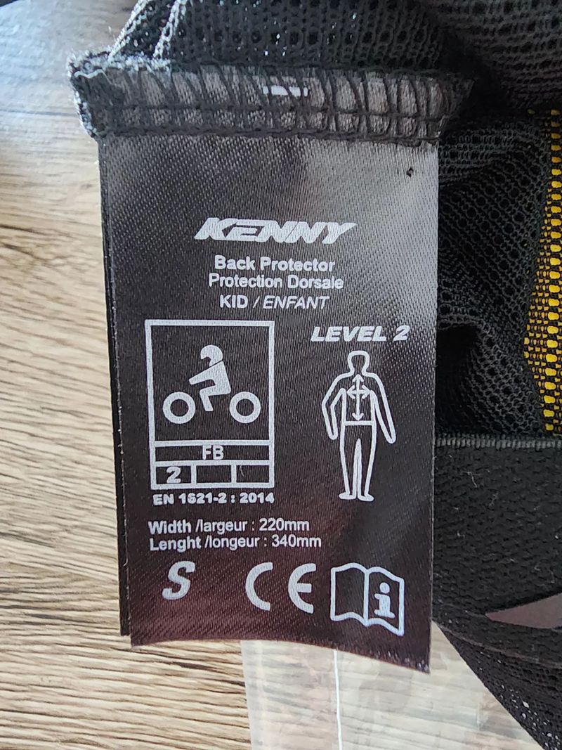 Dětské chráničové triko KENNY Track safety
