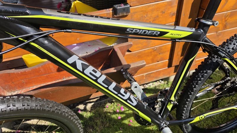 Horské kolo Kellys Spider 26" disc rám 17" postava 157-177cm 