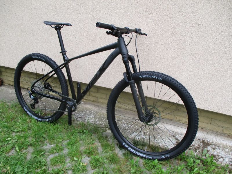 Nové lehké 29" kolo MRX Elite 19,5", vidlice Manitou Machete air, Shimano SLX 1x12, BOOST pevné osy