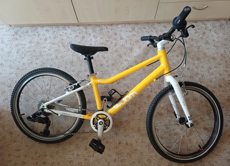 PRODÁM - Dětské kolo WOOM 4 (20"kola) Sunny Yellow