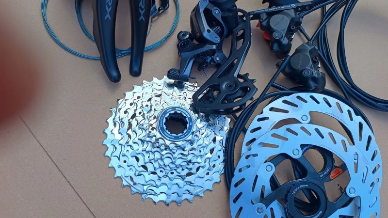Gravel sada Shimano GRX 2x12 NOVÉ