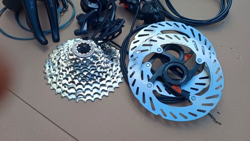 Gravel sada Shimano GRX 2x12 NOVÉ