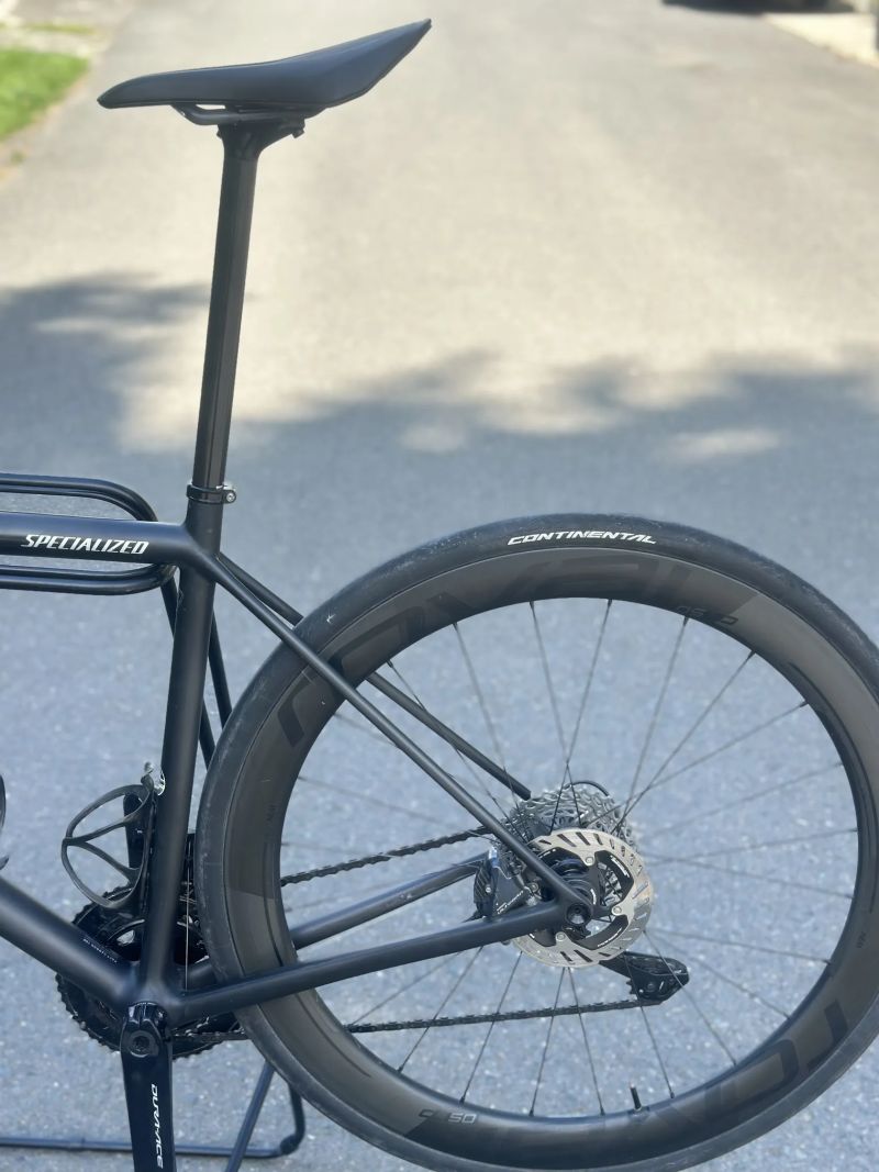 Specialized Aethos 2022 vel 56, černá barva, vlastní stavba