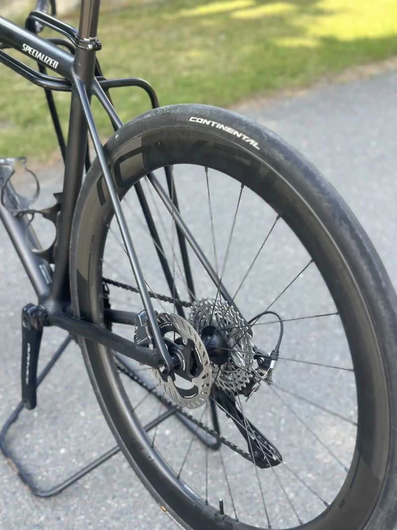 Specialized Aethos 2022 vel 56, černá barva, vlastní stavba