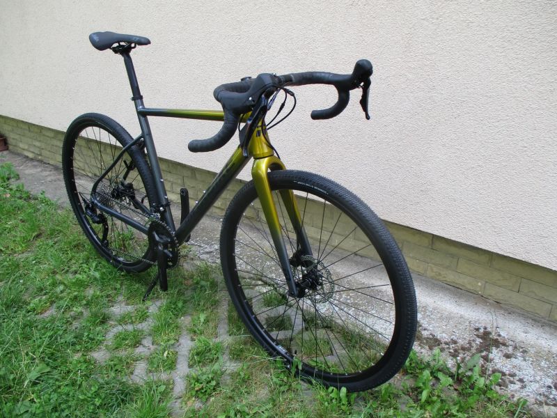 Nový gravel Maxbike Onyx vel. L, Shimano GRX400, hydraulické brzdy, pevné osy, celokarbon vidlice