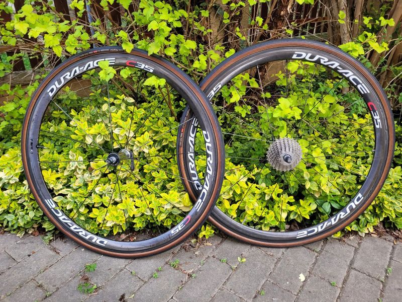 Karbonová silniční kola Shimano Dura Ace C35 WH7900, 35mm, ořech Shimano10