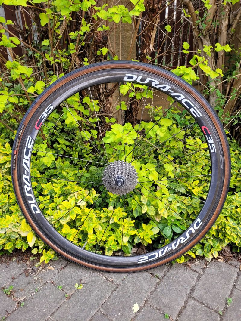 Karbonová silniční kola Shimano Dura Ace C35 WH7900, 35mm, ořech Shimano10