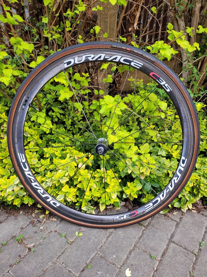 Karbonová silniční kola Shimano Dura Ace C35 WH7900, 35mm, ořech Shimano10