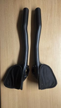 Carbon TT Aerobar Triatlon / Časovka Řídítka 31,8 mm