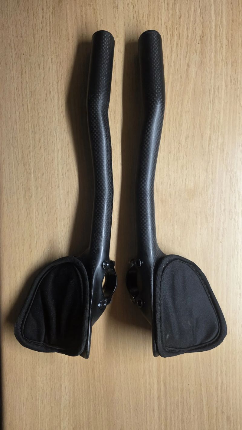 Carbon TT Aerobar Triatlon / Časovka Řídítka 31,8 mm