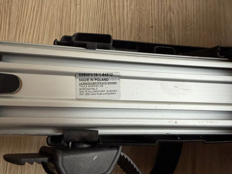 Střešní nosič kol THULE ProRide 598 - 2ks sjednocený zámek