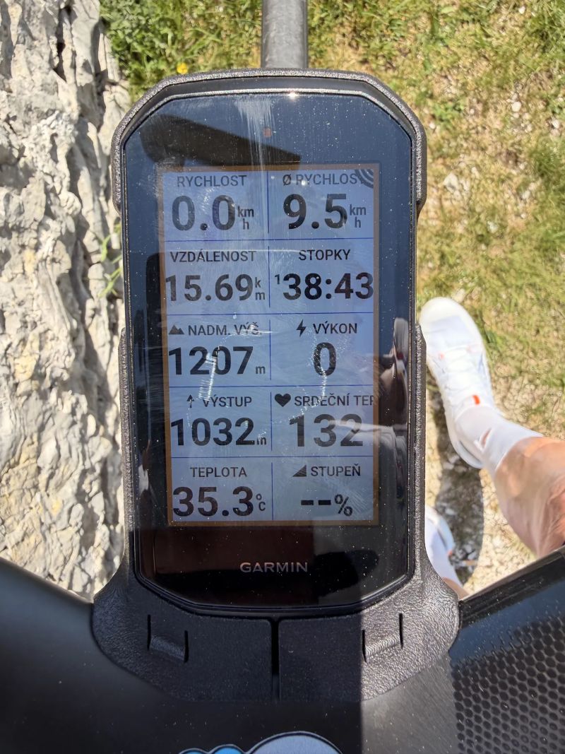 Drzak na Garrmin 1050 pro Colnago Y1RS