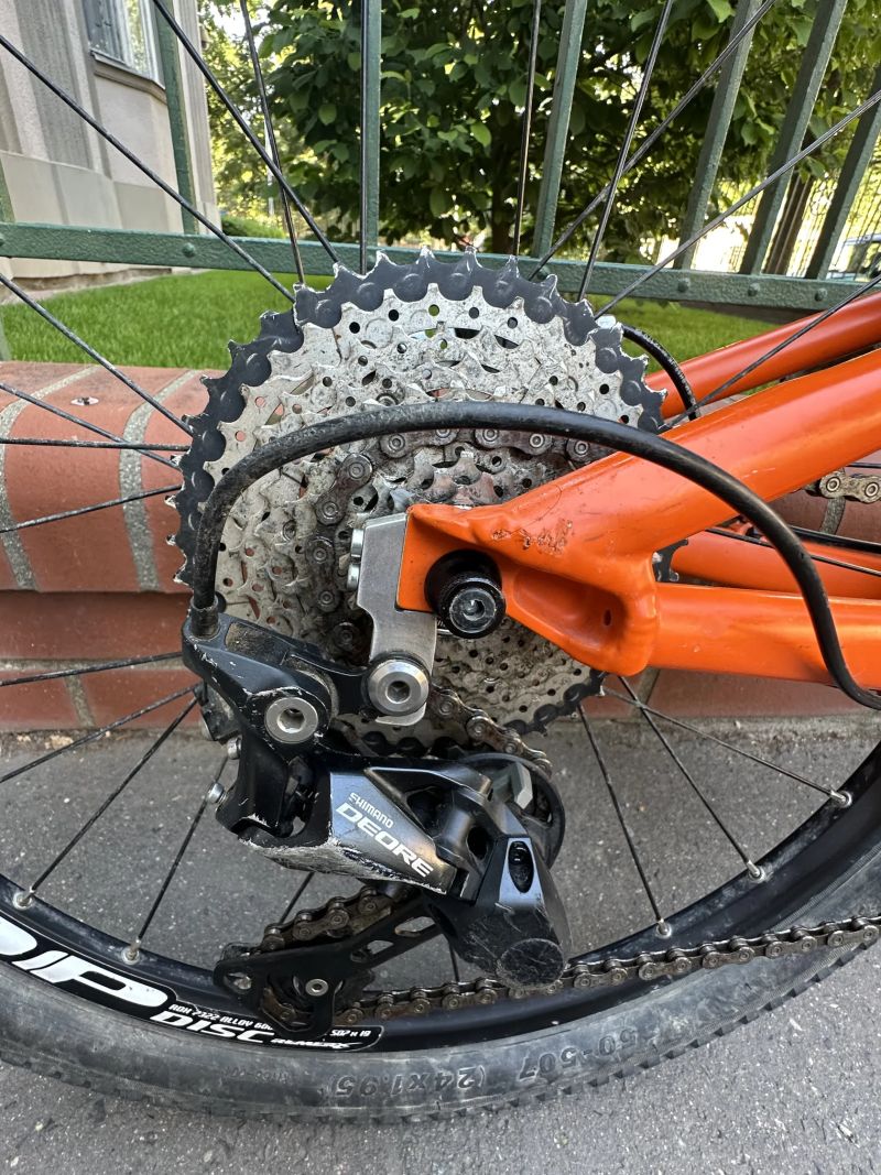 Prodám dětské/juniorské závodní horské kolo RB 24”, 1x10 převodů