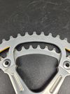 Kliky Campagnolo Super Record bez prolisu, 1987, délka 172.5mm, 53/43