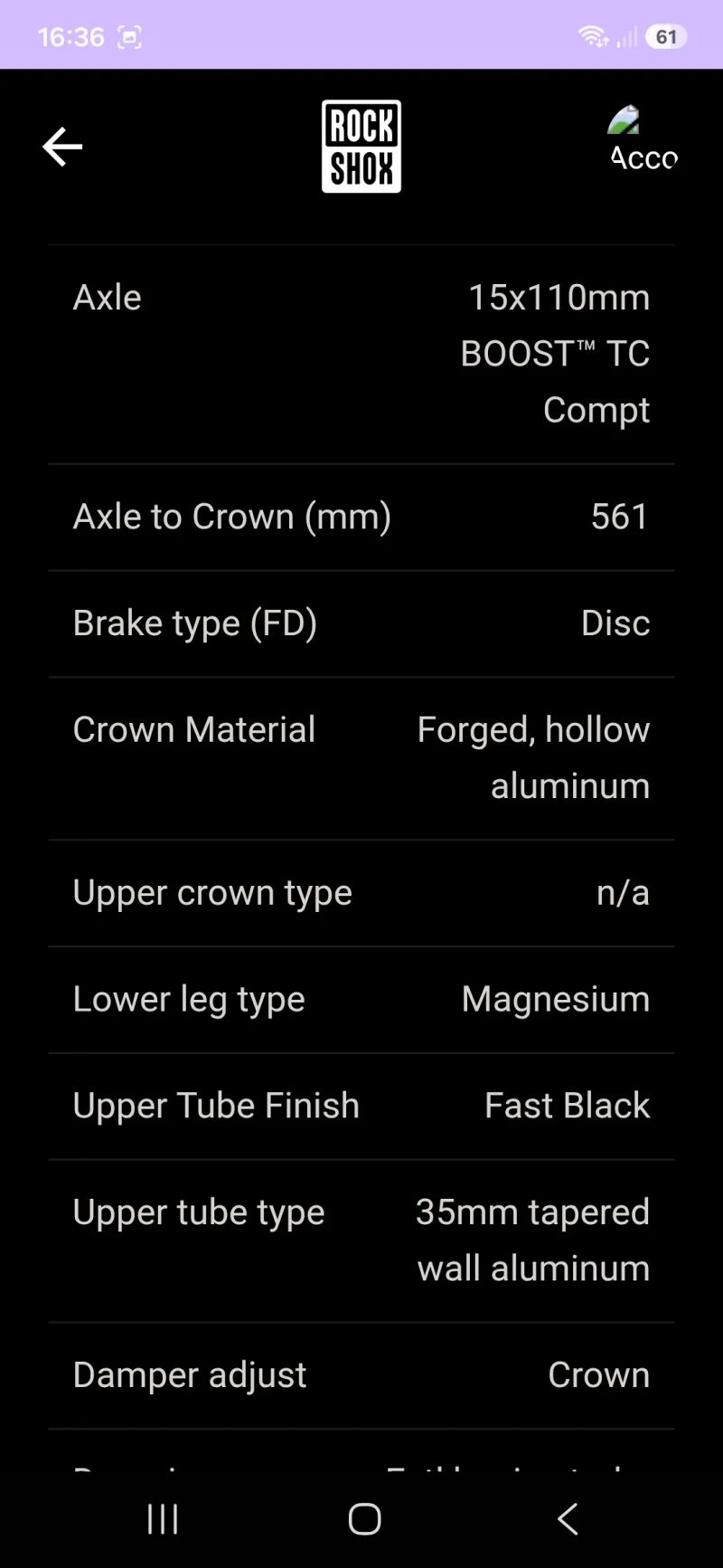 Rock Shox Lyrik select+