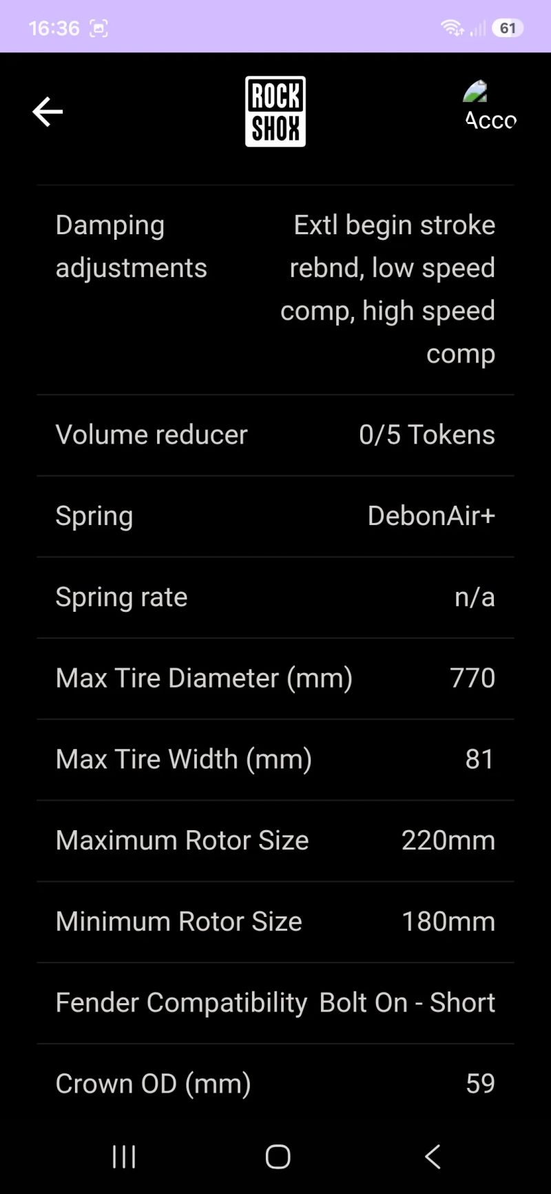 Rock Shox Lyrik select+