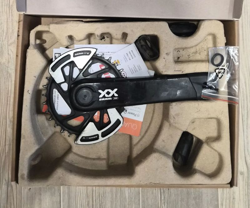 kliky SRAM XX Eagle Powermeter Crankset - Carbon AXS 1x12-speed