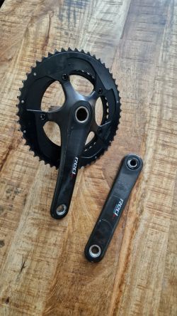 Silniční kliky SRAM RED 2x11, 53/39, 175mm, GXP, black