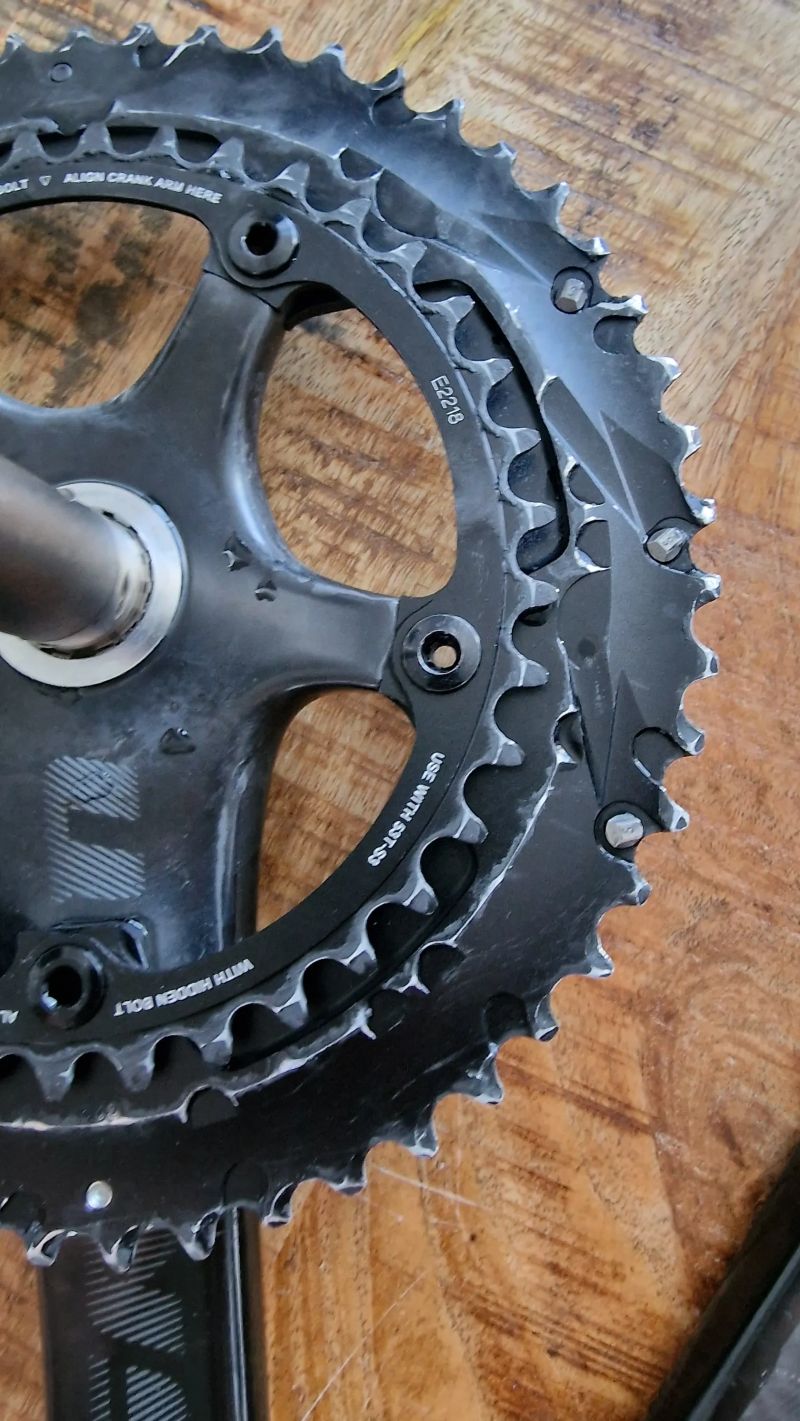 Silniční kliky SRAM RED 2x11, 53/39, 175mm, GXP, black