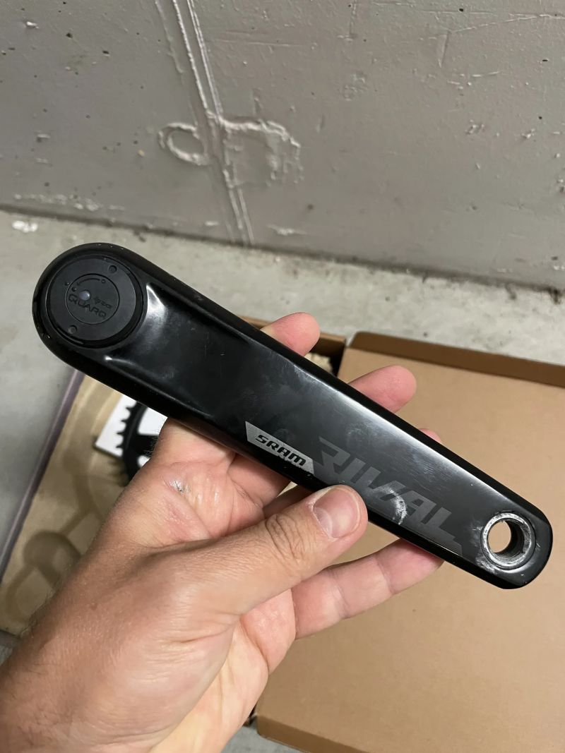 Sram Rival 170mm quarq DUB wide kliky 