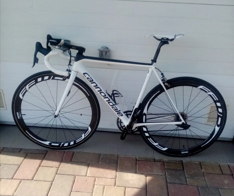Cannondale SuperSix Evo Hi-Mod Carbon, Sram Red eTap. vel. M (170-180cm), jen 6.1 kg SLEVA. 