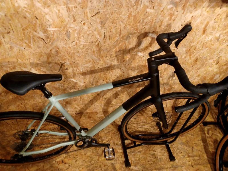 Gravel kolo Superior XR 6.3 GR Matte Green Grey / Black, velikost rámu L