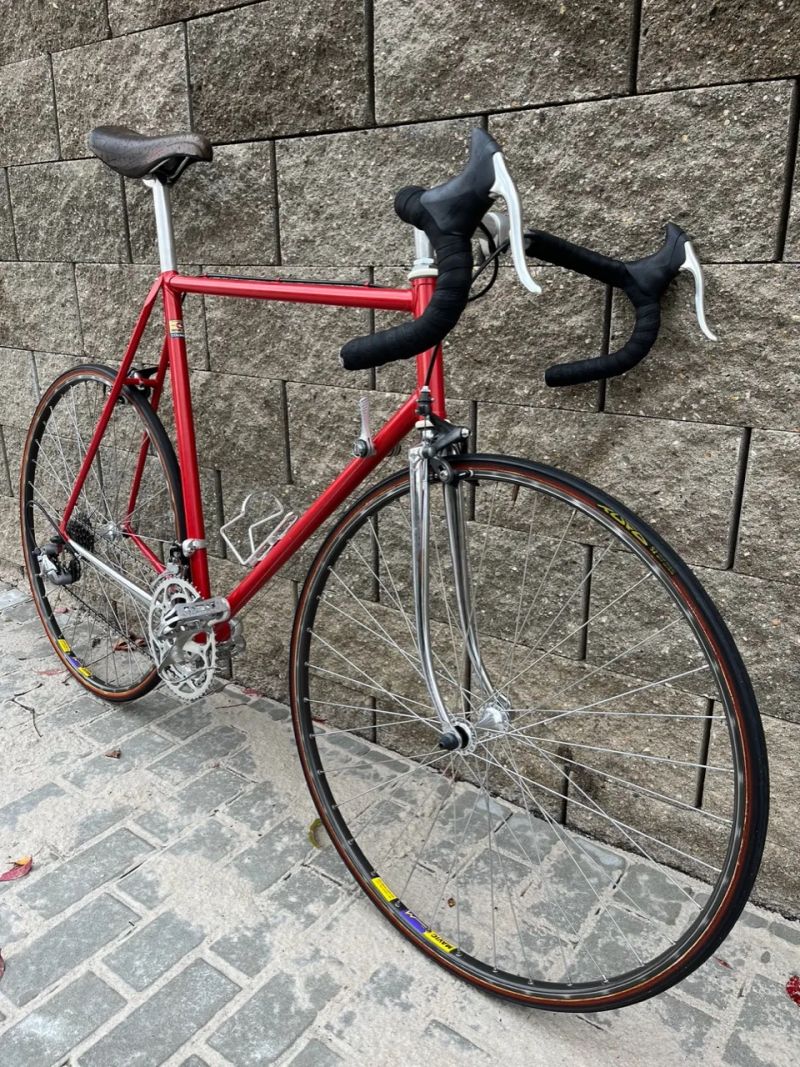 prodám silniční kolo, rám materiál Columbus vel.61 cm