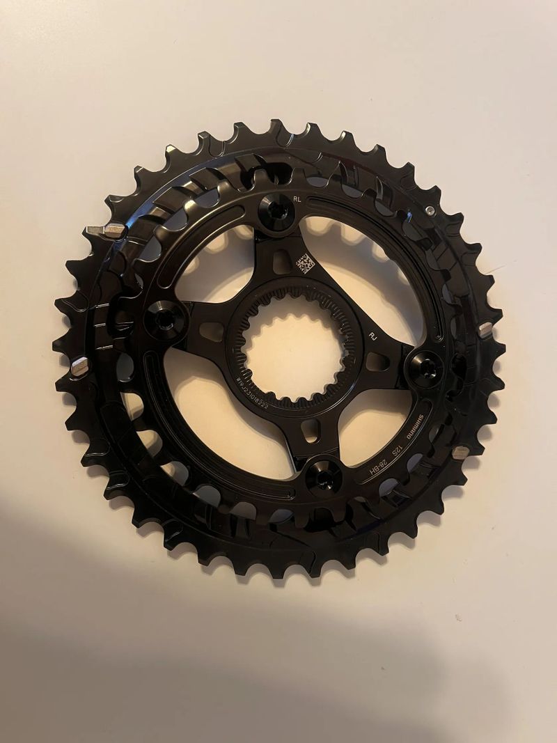 Shimano XTR M9100 převodníky 2x12 38-28 zubů