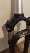 Gravel/trekking SR Suntour NCX 30 Air Gabel 63mm tapered 196mm