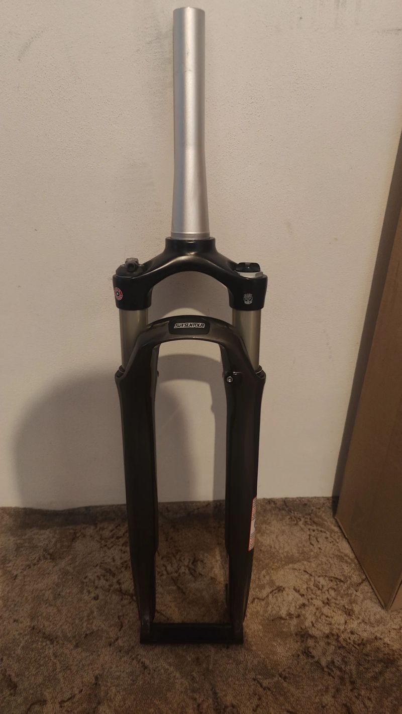 Gravel/trekking SR Suntour NCX 30 Air Gabel 63mm tapered 196mm