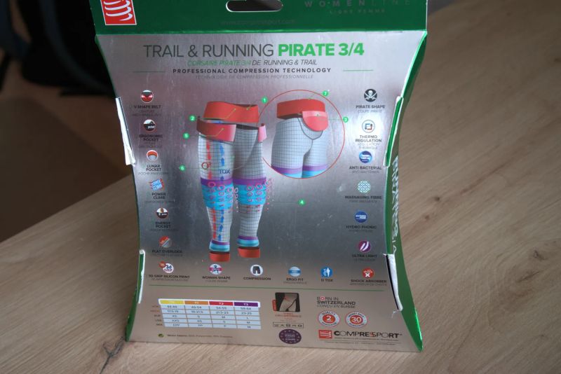 Compresssport Trail & Running Pirate 3/4 Women