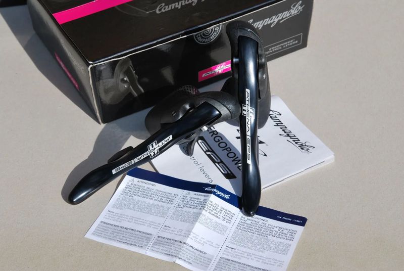 Campagnolo Ergopower 11s EPS, Super Record, Athena rim brake