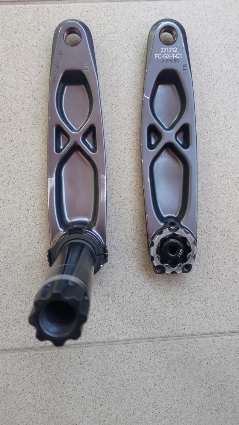 kliky SRAM GX dub 175 mm