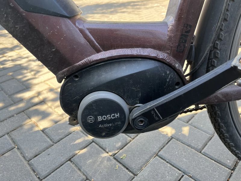 Winora Sinus N7 baterie Bosch 500Wh, řazení v náboji Shimano Nexus-