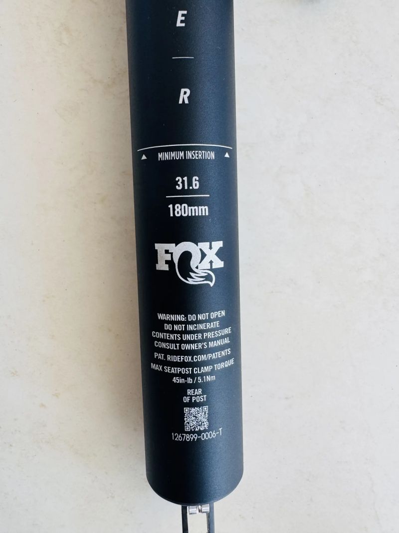 Fox Transfer Factory 180mm 31,6 2027